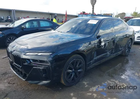 2024 BMW 740I from USA, damaged, VIN WBA23EH06RCP65465